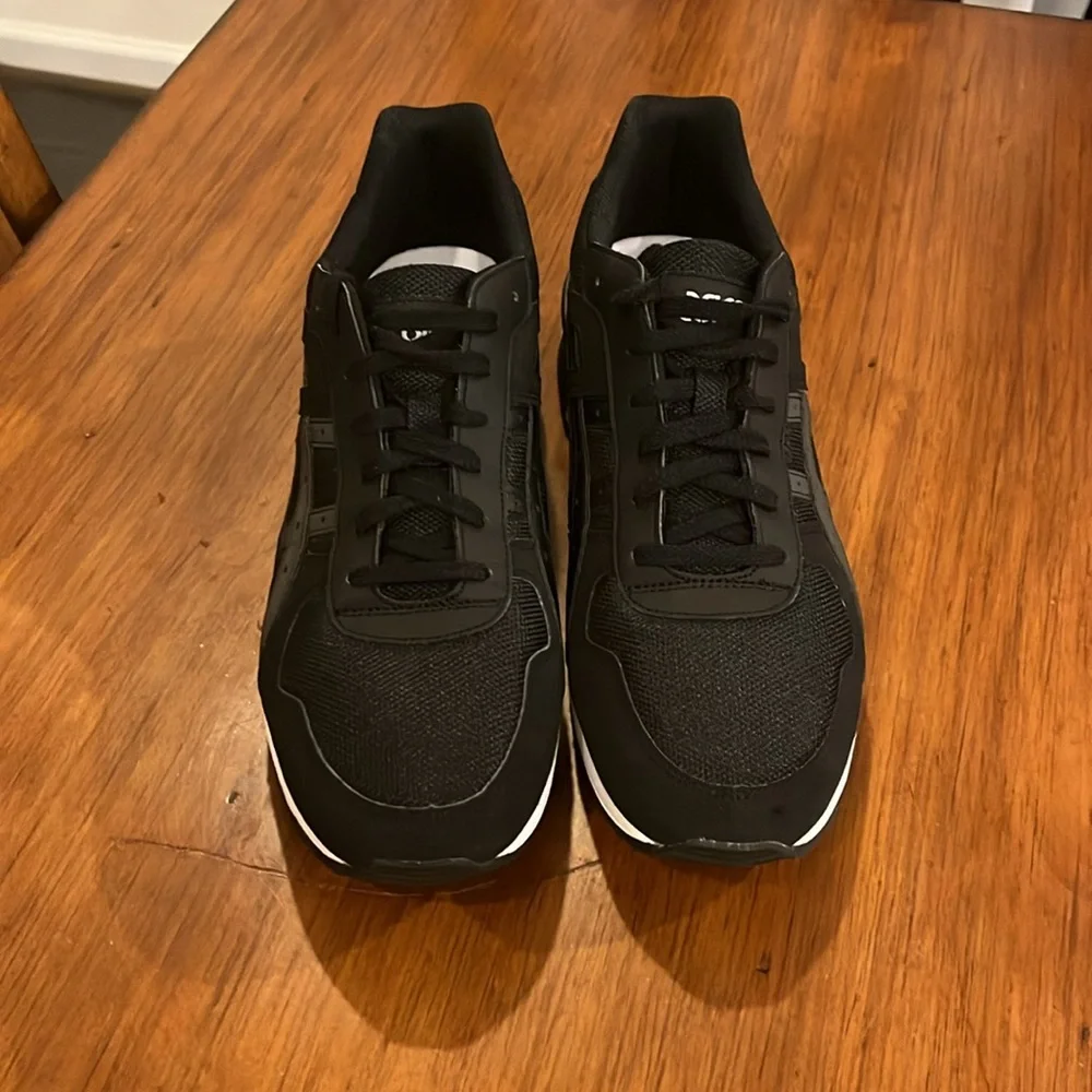 ASICS GT-II Shoes Sneakers H549Y 9090 new black white Mens Size 10.5